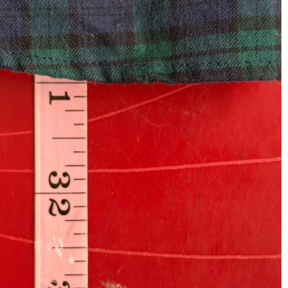Ralph Lauren Blackwatch Plaid Shirt Mens M Slim‎ Fit Green Blue Preppy Outdoors